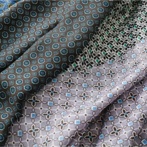 Scarves for Women | Women Summer Festival Scarf Shawls and Wraps Blue Gray Gift - Picture 3 of 4